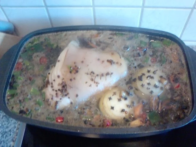 Rezept: BAYERISCHE SCHWEINSHAXN genightcookert und gebiert Bild Nr. 7 BAYERISCHE SCHWEINSHAXN genightcookert und gebiert - Rezept - Bild Nr. 7