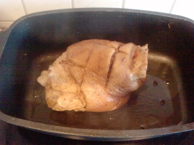 Rezept: BAYERISCHE SCHWEINSHAXN genightcookert und gebiert Bild Nr. 10 BAYERISCHE SCHWEINSHAXN genightcookert und gebiert - Rezept - Bild Nr. 10