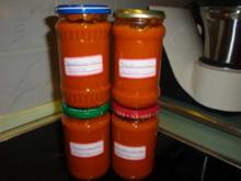 Tomaten-Letscho- Sauce - Rezept