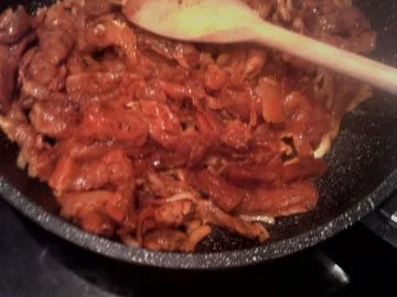 Rezept: Fladenbrot mit Gyros Bild Nr. 5 Fladenbrot mit Gyros - Rezept - Bild Nr. 5