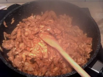 Rezept: Fladenbrot mit Gyros Bild Nr. 6 Fladenbrot mit Gyros - Rezept - Bild Nr. 6