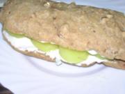 Baguette mit Pellartoffel und Ei - Rezept