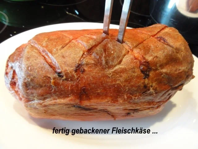 Fleisch:   FLEISCHKÄSE aus dem Ofen - Rezept - Bild Nr. 6