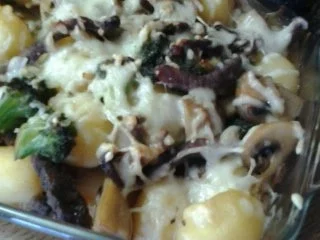 Rezept: Champignon-Broccoli-Pfanne Champignon-Broccoli-Pfanne - Rezept