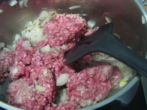 Rezept: Hackfleisch in Karotten mit Sahnesosse Bild Nr. 2 Hackfleisch in Karotten mit Sahnesosse - Rezept - Bild Nr. 2