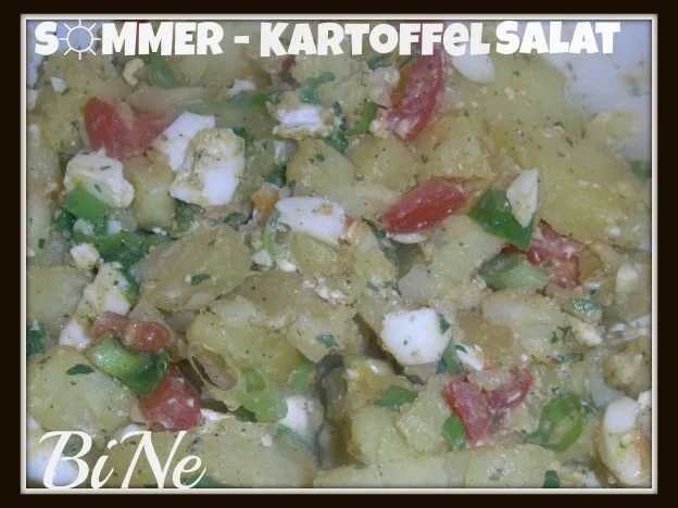 BiNe` S S☼MMER - KARTOFFELSALAT - Rezept - Bild Nr. 4