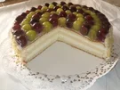 Rezept: Weintrauben-Sahnetorte Weintrauben-Sahnetorte - Rezept