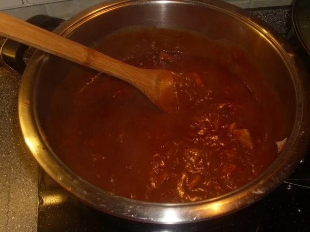 Rezept: Zwiebelgulasch Bild Nr. 3 Zwiebelgulasch - Rezept - Bild Nr. 3