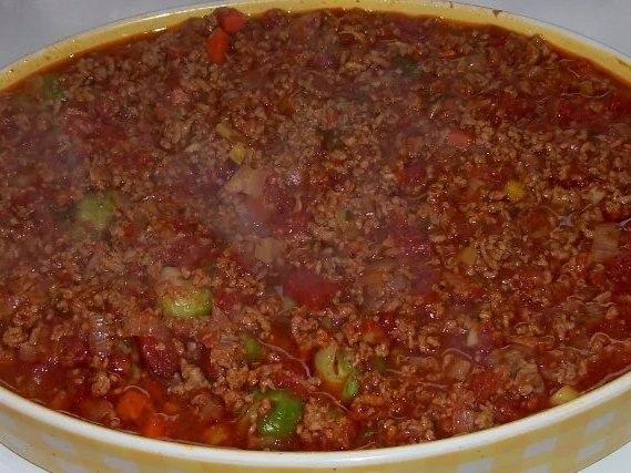 Rezept: Rosenkohl-Auflauf mit Hack-Tomaten-Soße und Schmandguss Bild Nr. 9 Rosenkohl-Auflauf mit Hack-Tomaten-Soße und Schmandguss - Rezept - Bild Nr. 9