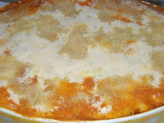 Rezept: Rosenkohl-Auflauf mit Hack-Tomaten-Soße und Schmandguss Bild Nr. 12 Rosenkohl-Auflauf mit Hack-Tomaten-Soße und Schmandguss - Rezept - Bild Nr. 12