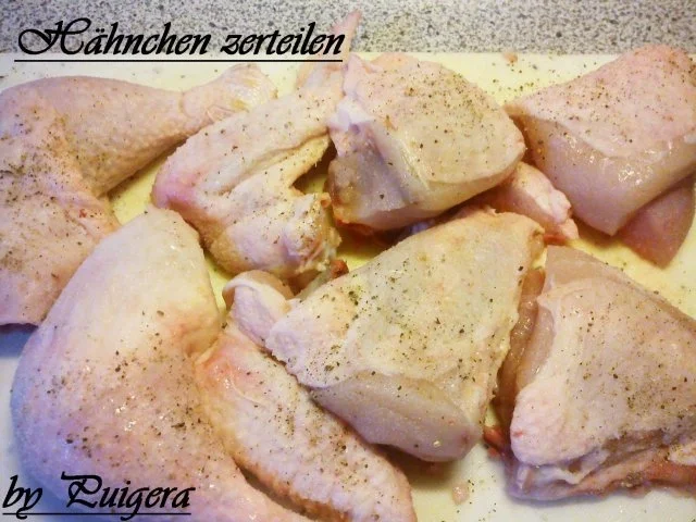 Rezept: Paprikahähnchen an Papas arrugadas Bild Nr. 2 Paprikahähnchen an Papas arrugadas - Rezept - Bild Nr. 2