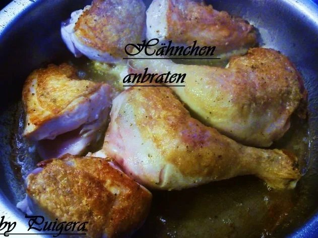 Rezept: Paprikahähnchen an Papas arrugadas Bild Nr. 3 Paprikahähnchen an Papas arrugadas - Rezept - Bild Nr. 3