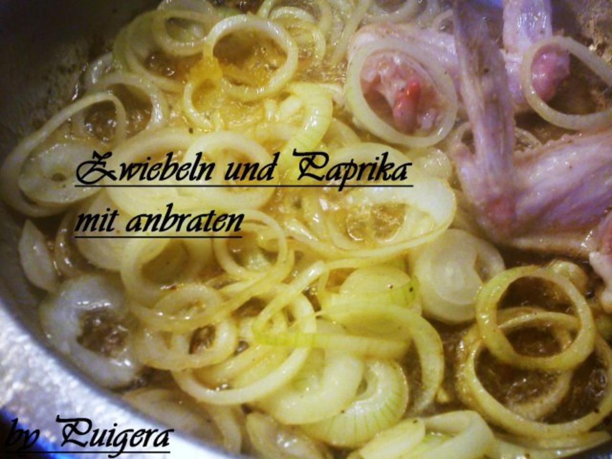 Paprikahähnchen an Papas arrugadas - Rezept - Bild Nr. 4