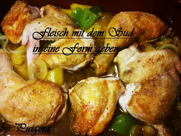 Rezept: Paprikahähnchen an Papas arrugadas Bild Nr. 6 Paprikahähnchen an Papas arrugadas - Rezept - Bild Nr. 6