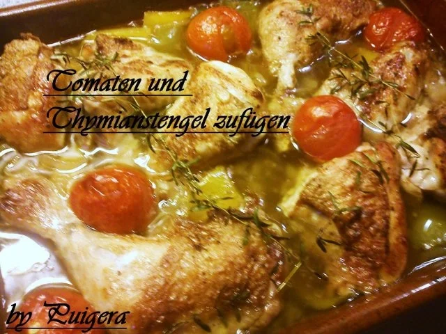 Rezept: Paprikahähnchen an Papas arrugadas Bild Nr. 7 Paprikahähnchen an Papas arrugadas - Rezept - Bild Nr. 7