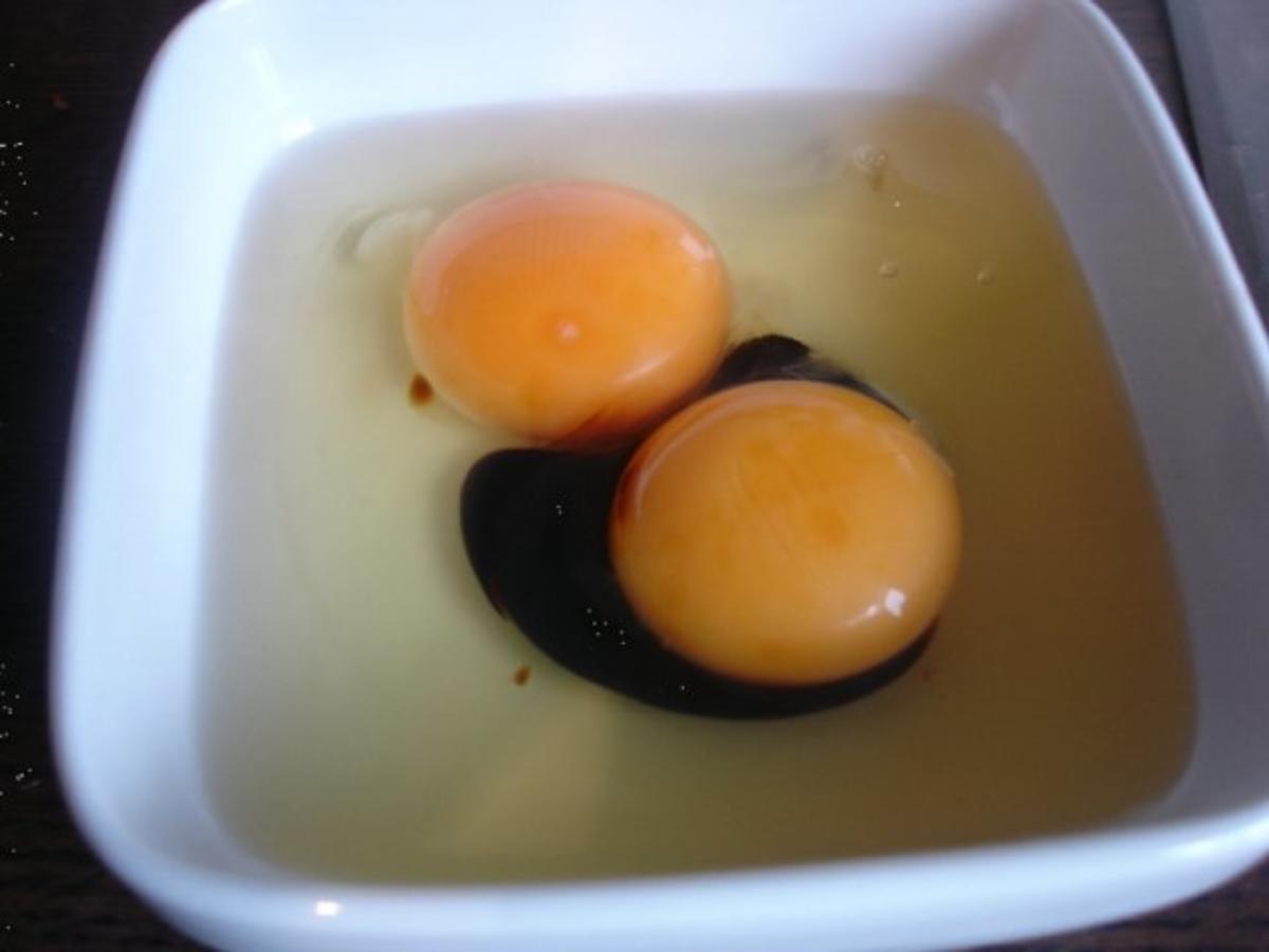 Schweineschnitzel-Eier-Wok mit Reis - Rezept - Bild Nr. 7