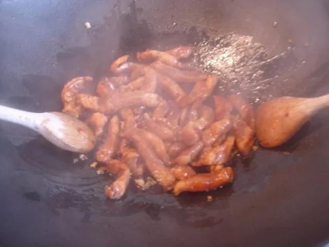 Schweineschnitzel-Eier-Wok mit Reis - Rezept - Bild Nr. 18