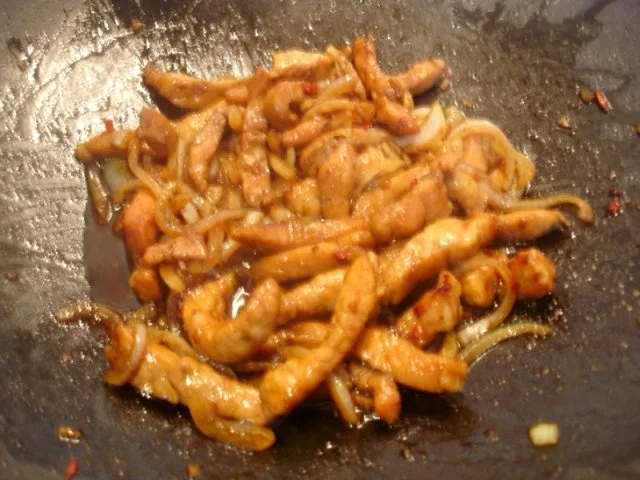 Schweineschnitzel-Eier-Wok mit Reis - Rezept - Bild Nr. 21