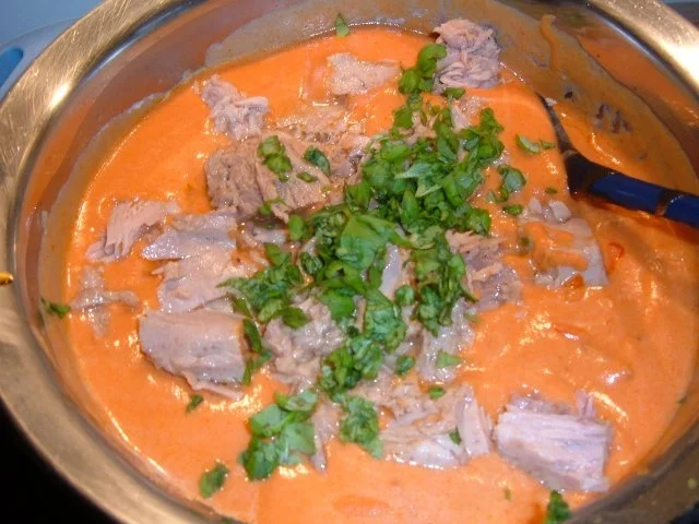 Rezept: Fisch : 2erlei in Tomatensoße mit Pasta Bild Nr. 6 Fisch : 2erlei in Tomatensoße mit Pasta - Rezept - Bild Nr. 6