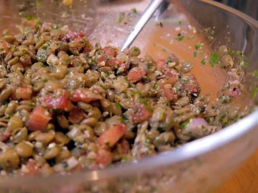 Rezept: Linsensalat Bild Nr. 14 Linsensalat - Rezept - Bild Nr. 14