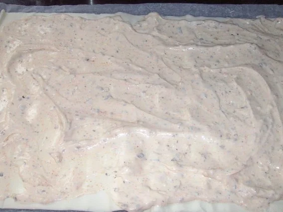 Snack/Vorspeise: Herbstliche Zwiebel-Apfel-Tarte - Rezept - Bild Nr. 6