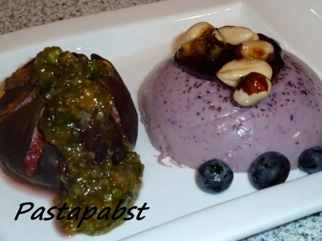 Rezept: Blaubeer Panna Cotta Blaubeer Panna Cotta - Rezept