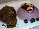 Blaubeer Panna Cotta - Rezept
