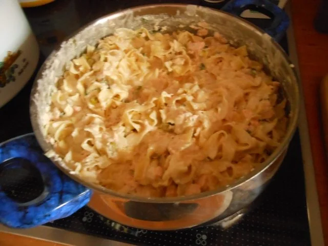 Lachsnudeln - Rezept - Bild Nr. 3