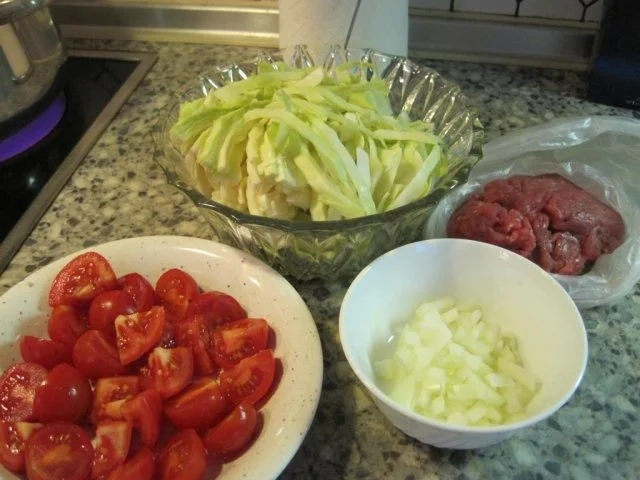 Weißkohlauflauf mit Hack, Nudeln und Käse - Rezept - Bild Nr. 3