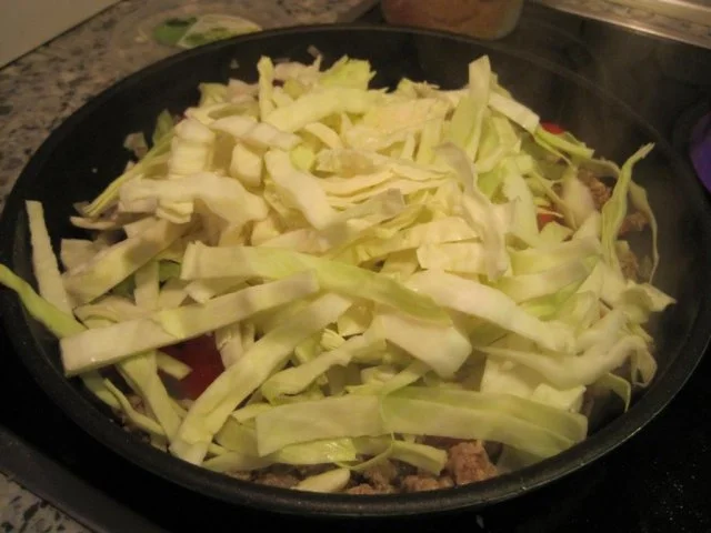 Weißkohlauflauf mit Hack, Nudeln und Käse - Rezept - Bild Nr. 5