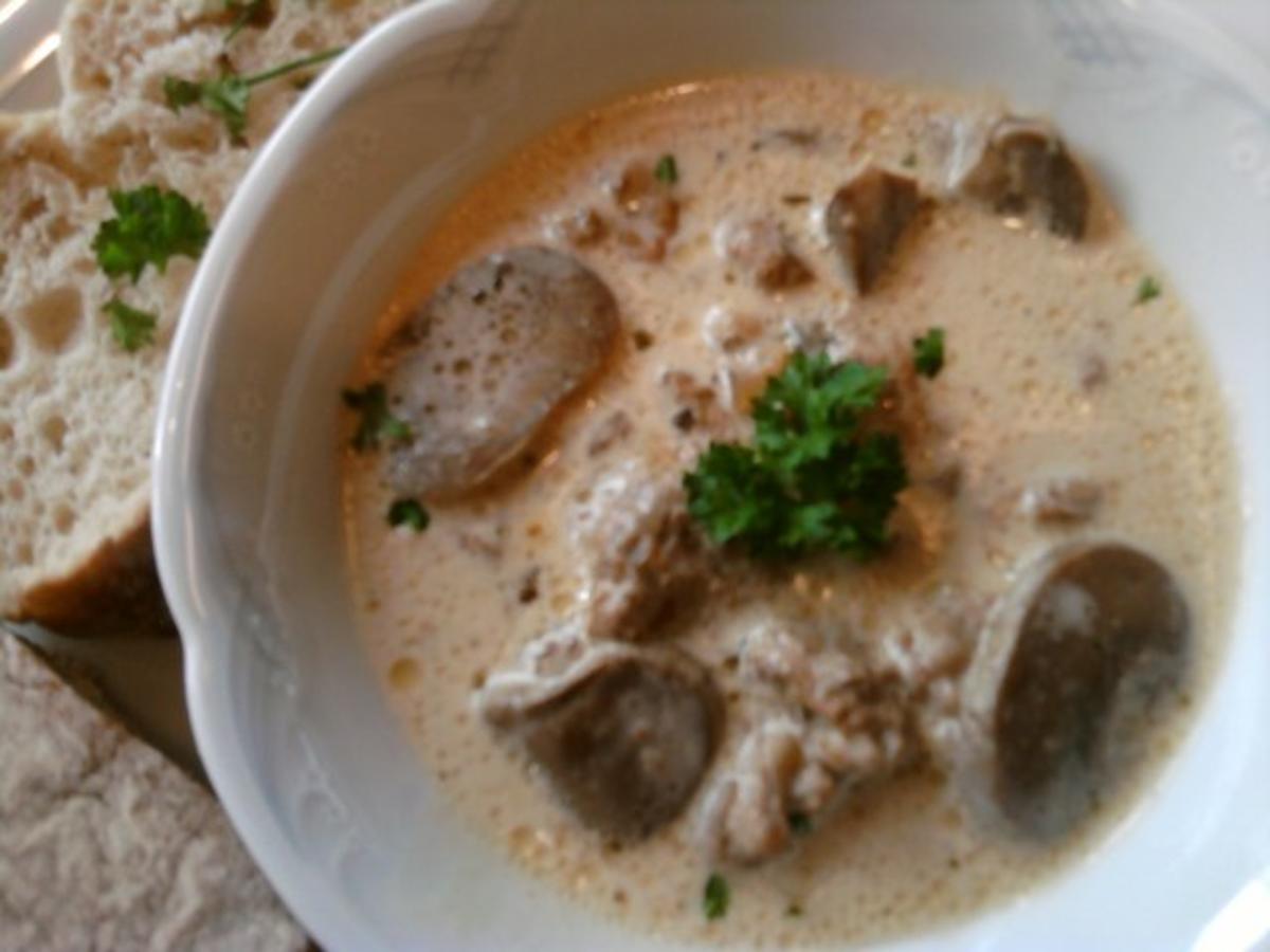 Trappers "Funghi-Crema-Soup" - Rezept