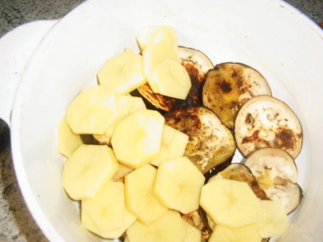 Kassler-Aubergine -Auflauf - Rezept - Bild Nr. 8