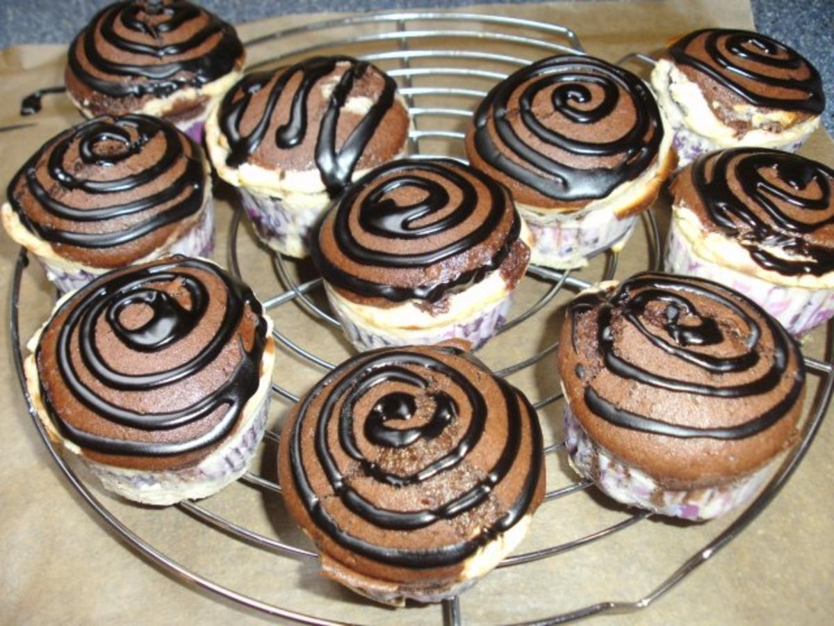 Schokoladen-Quark-Muffins - Rezept