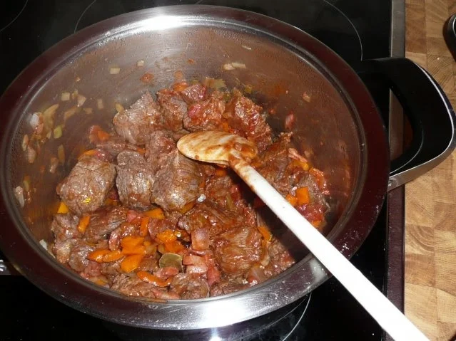 Rezept: Gulasch dazu Hoorische ! Bild Nr. 2 Gulasch dazu Hoorische ! - Rezept - Bild Nr. 2