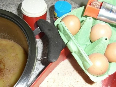"Mark-Klösschen"    für die " Fränkische Hochzeits-Suppe" - Rezept - Bild Nr. 3