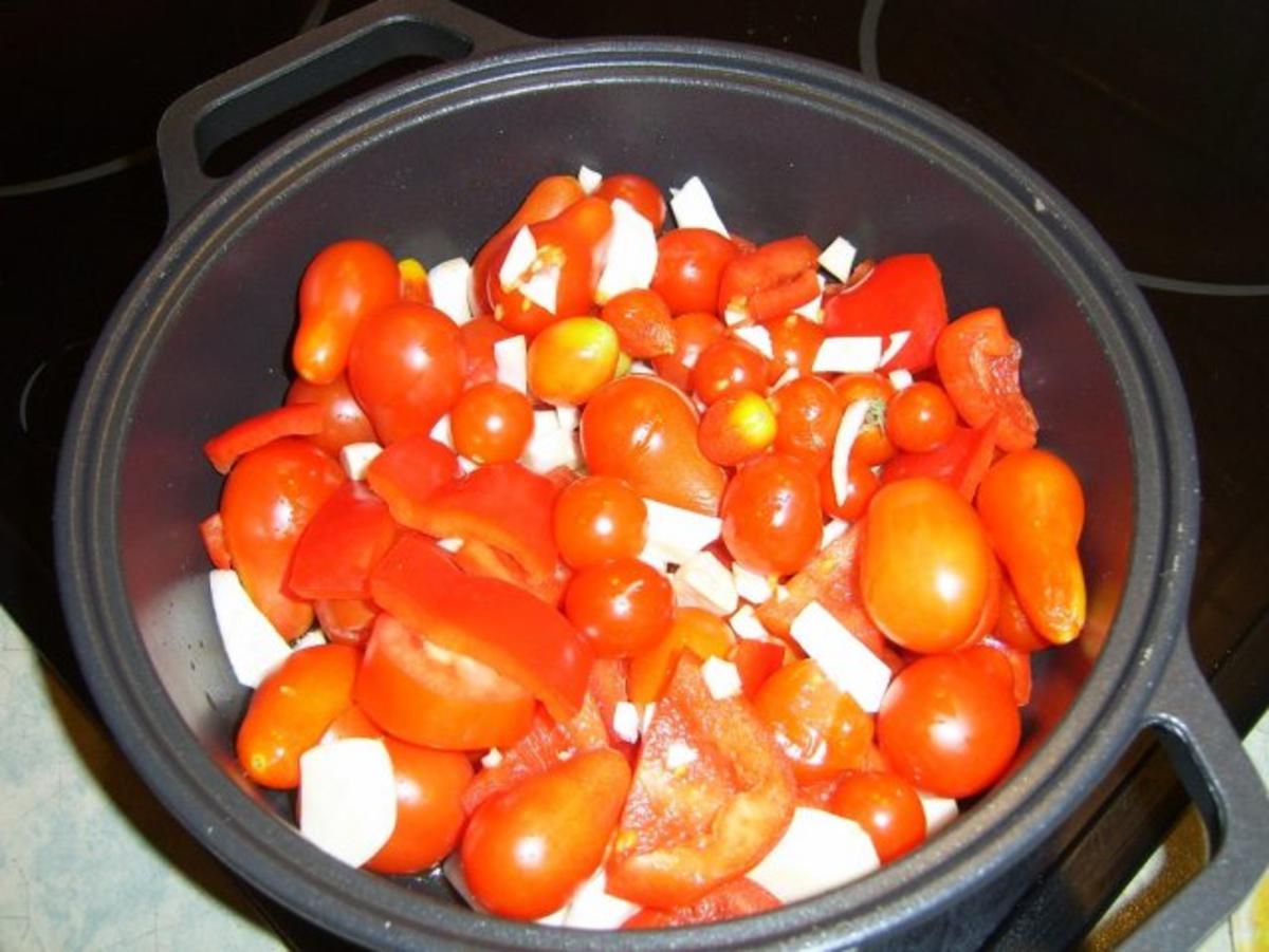 Tomaten-Paprika-Thunfischsauce - Rezept - Bild Nr. 4