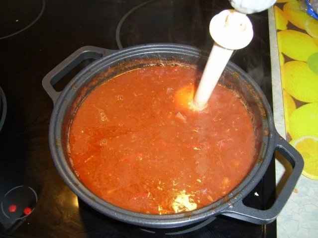 Tomaten-Paprika-Thunfischsauce - Rezept - Bild Nr. 5