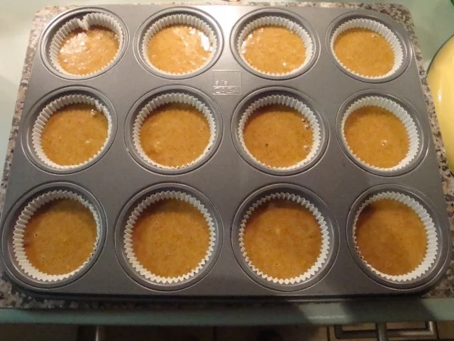 Kürbis Mufins mit Walnüssen - Rezept - Bild Nr. 18