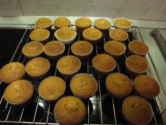 Kürbis Mufins mit Walnüssen - Rezept - Bild Nr. 19