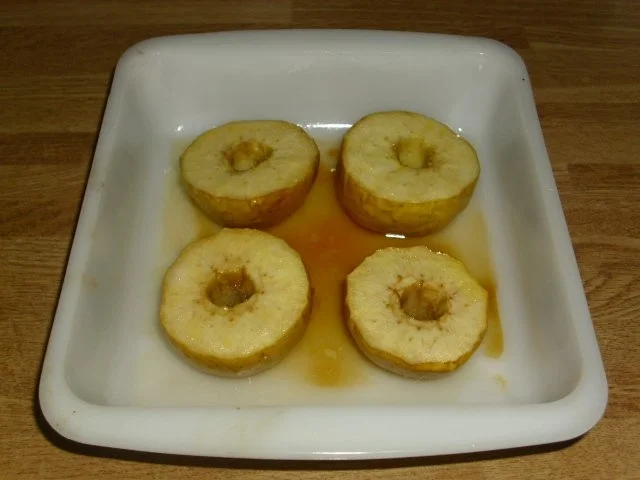 Honig Bratäpfel - Rezept