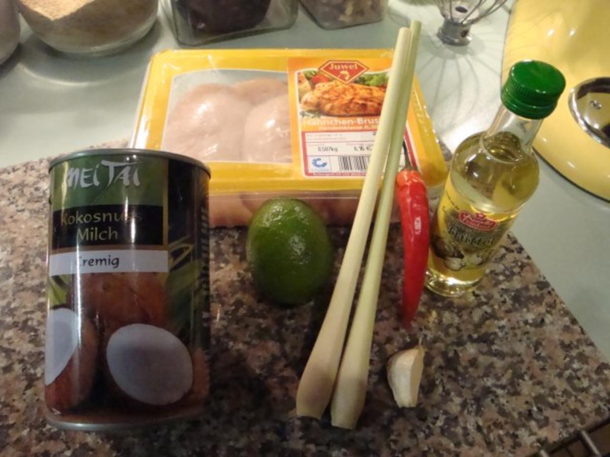 Hähnchen mit Kokos Limetten- Ingwer- Sauce - schnell &amp; einfach - von ...