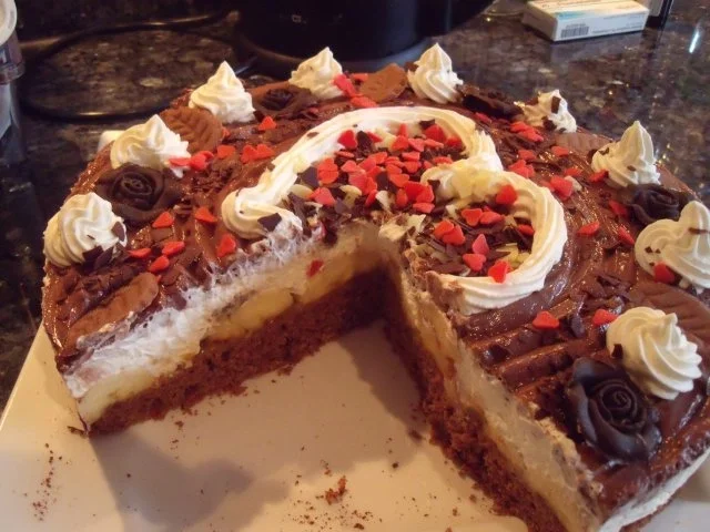 Bananen-Schoko-Torte - Rezept - Bild Nr. 2