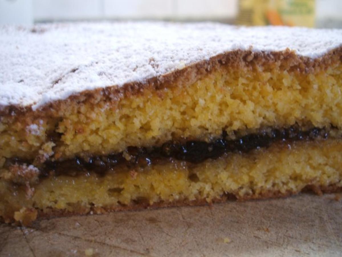 Backen: Torta di Polenta (Maisgrieß-Torte) - Rezept - Bild Nr. 2