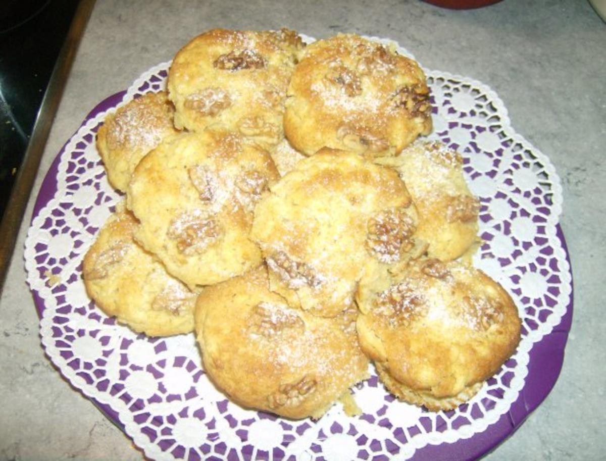 Apfel-Walnuss-Muffins - Rezept