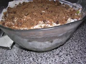 Mascarpone Schichtdessert mit Weintrauben - Rezept