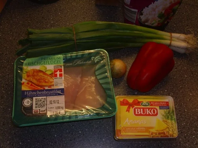 Hühnergeschnetzeltes ein bisschen Indisch - Rezept - Bild Nr. 2