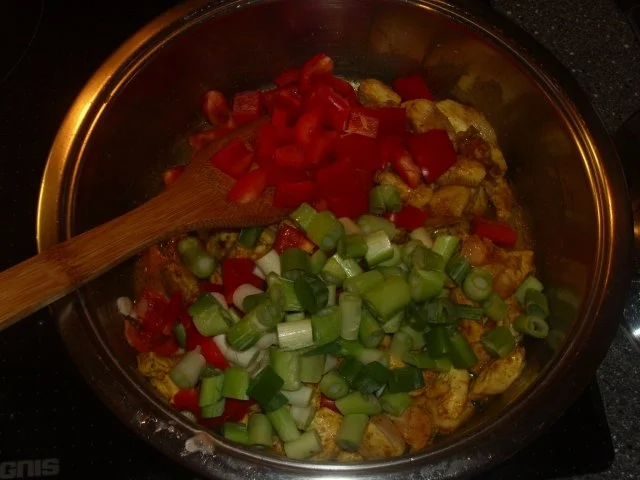 Hühnergeschnetzeltes ein bisschen Indisch - Rezept - Bild Nr. 4