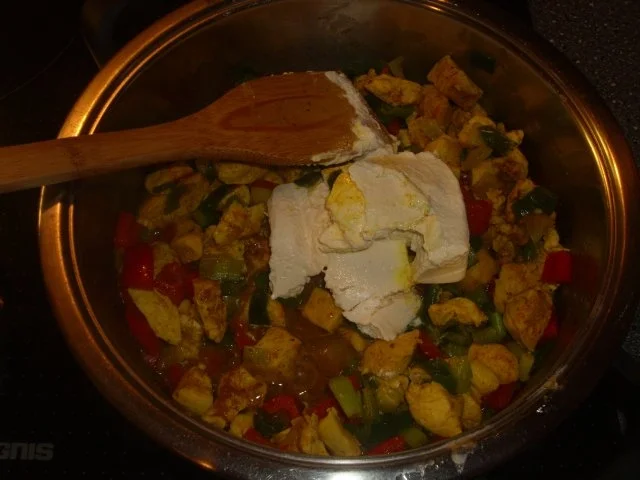 Hühnergeschnetzeltes ein bisschen Indisch - Rezept - Bild Nr. 5