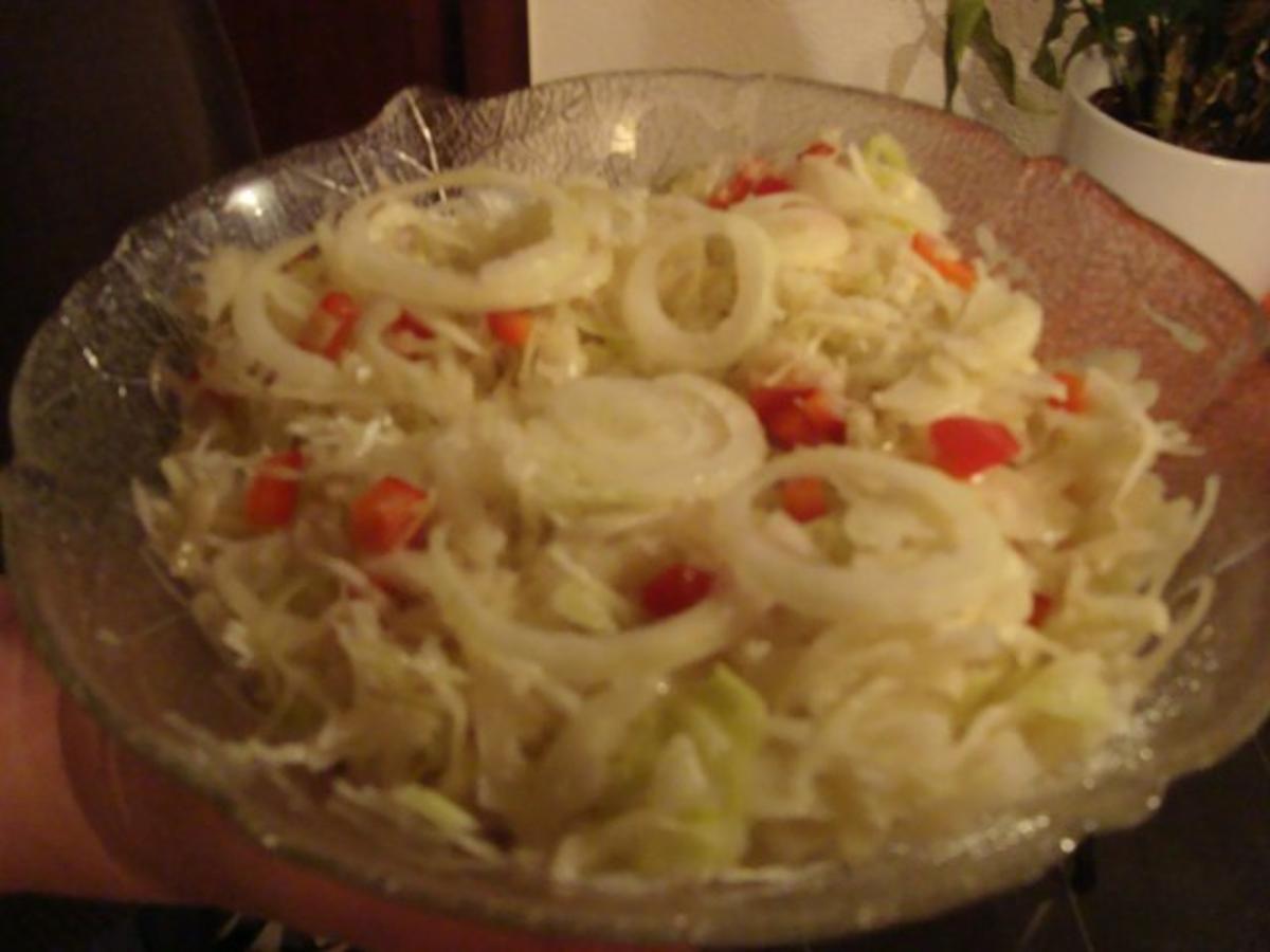 Krautsalat schnell und lecker - Rezept - kochbar.de