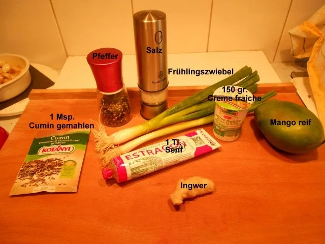 Rezept: Mango Frühlingszwiebel-Dip Bild Nr. 2 Mango Frühlingszwiebel-Dip - Rezept - Bild Nr. 2